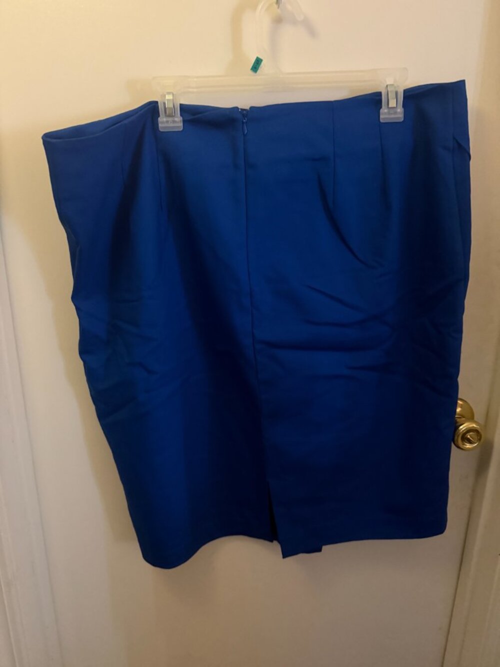 Lane Bryant Royal Blue Pencil Skirt W 20